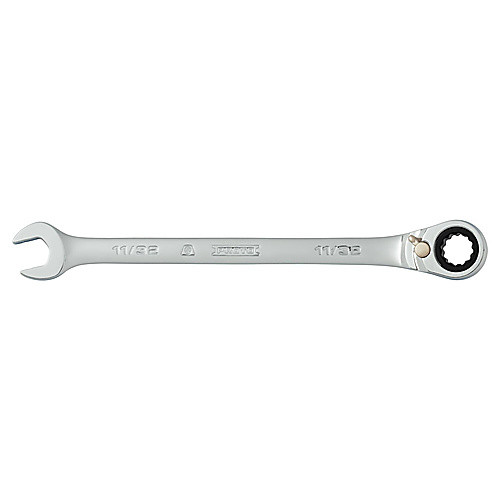 ‎Proto Full Polish Combination Reversible Ratcheting Wrench 11/32″ - 12 Point