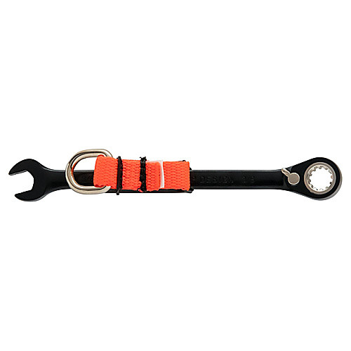 Proto Tether-Ready Black Chrome Combination Reversible Ratcheting Wrench 3/8″ - Spline