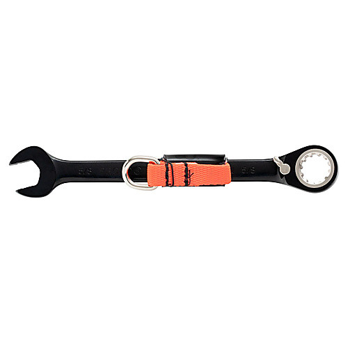 Proto Tether-Ready Black Chrome Combination Reversible Ratcheting Wrench 5/8″ - Spline