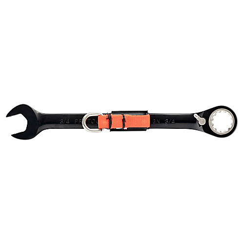 Proto Tether-Ready Black Chrome Combination Reversible Ratcheting Wrench 3/4″ - Spline