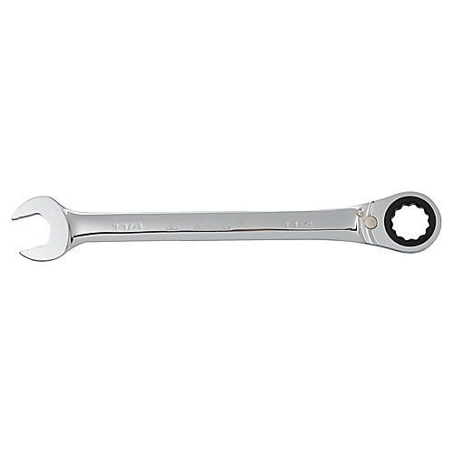 ‎Proto Full Polish Combination Reversible Ratcheting Wrench 1-1/4″ - 12 Point