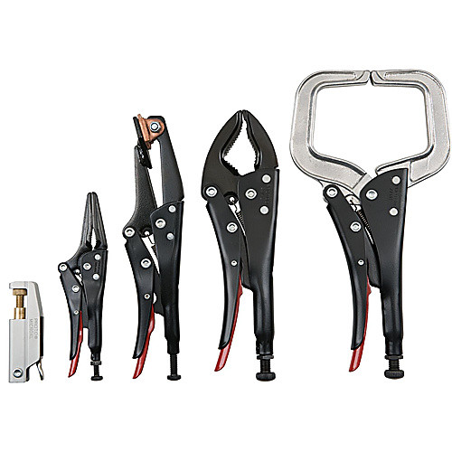 Proto 5 Piece Locking Pliers Welding Set