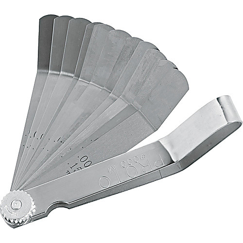 Proto 11 Blade Bent Feeler Gauge Set