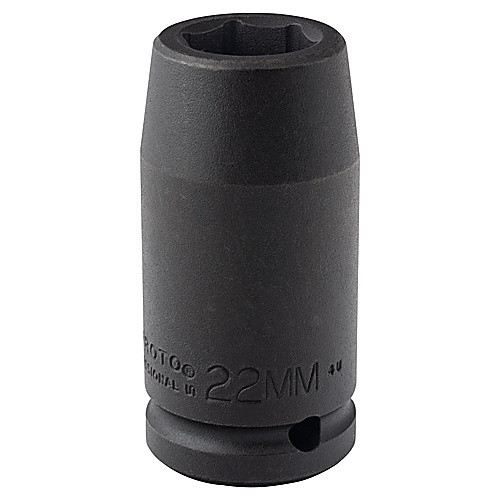‎Proto 3/4″ Drive Deep Impact Socket 22 mm - 6 Point