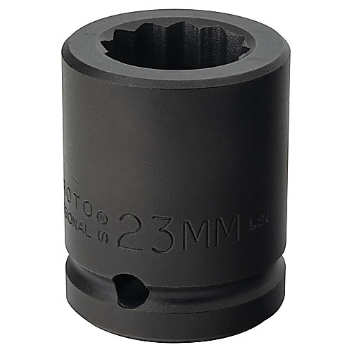 ‎Proto 3/4″ Drive Impact Socket 23 mm - 12 Point