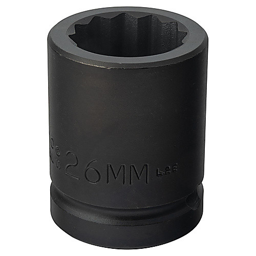 ‎Proto 3/4″ Drive Impact Socket 26 mm - 12 Point