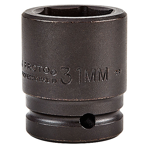 ‎Proto 3/4″ Drive Impact Socket 31 mm - 6 Point