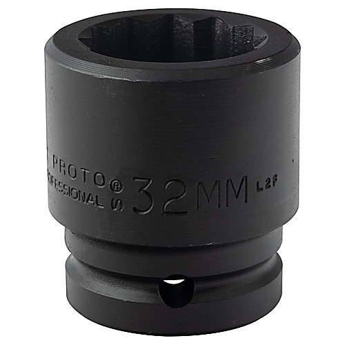 ‎Proto 3/4″ Drive Impact Socket 32 mm - 12 Point