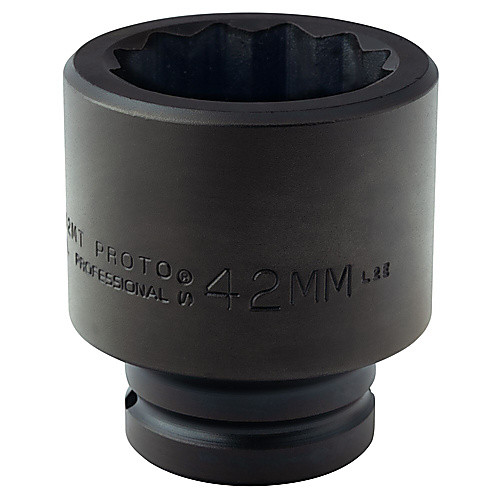 ‎Proto 3/4″ Drive Impact Socket 42 mm - 12 Point