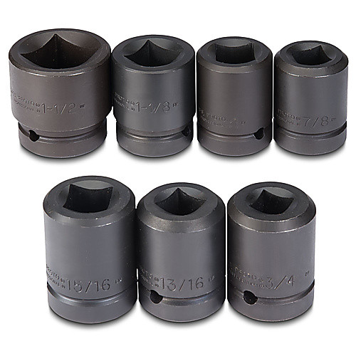 ‎Proto 1″ Drive 7 Piece Impact Socket Set - 4 Point