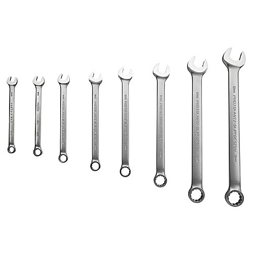‎Proto 8 Piece Satin Antislilp Metric Combination Wrench Set - 12 Point