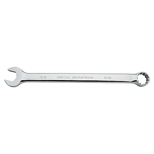 Proto Full Polish Combination Wrench 13/16″ - Spline