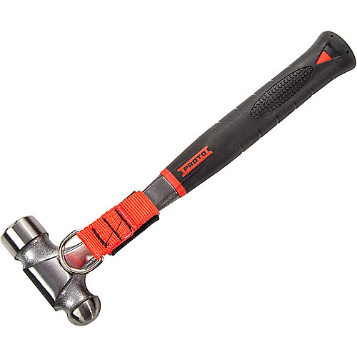 Proto Tether-Ready AntiVibe Ball Pein Hammer - 16 oz