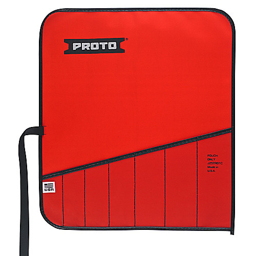 Proto Red Canvas 7-Pocket Tool Roll
