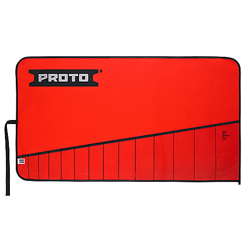 Proto Red Canvas 14-Pocket Tool Roll
