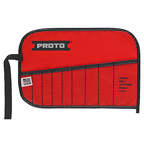 Proto Red Canvas 9-Pocket Tool Roll