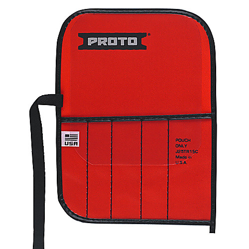 Proto Red Canvas 5-Pocket Tool Roll
