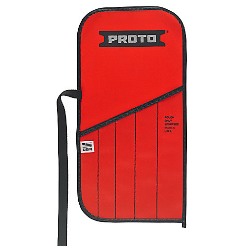 Proto Red Canvas 5-Pocket Tool Roll