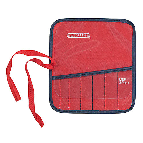 Proto Red Canvas 7-Pocket Tool Roll