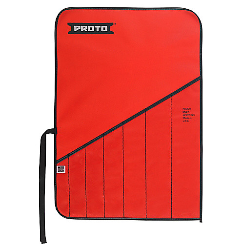 Proto Red Canvas 7-Pocket Tool Roll