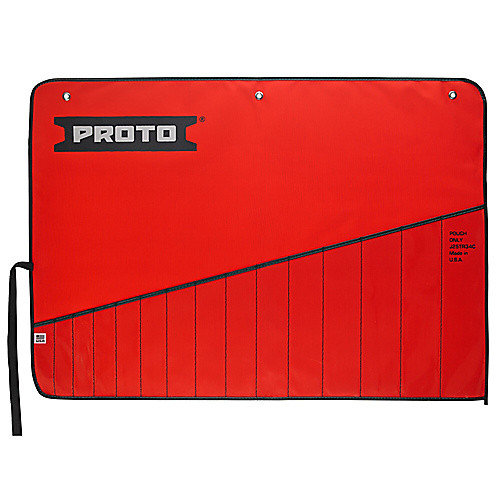 Proto Red Canvas 15-Pocket Tool Roll