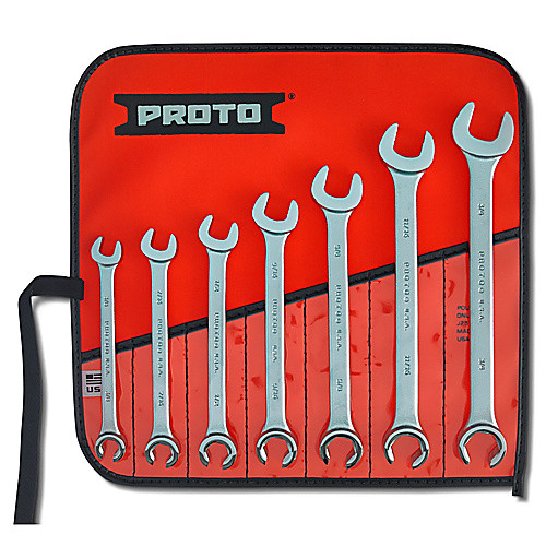 ‎Proto 7 Piece Combination Flare Nut Wrench Set - 6 Point