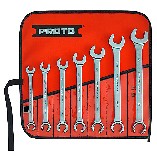 ‎Proto 7 Piece Combination Flare Nut Wrench Set - 12 Point