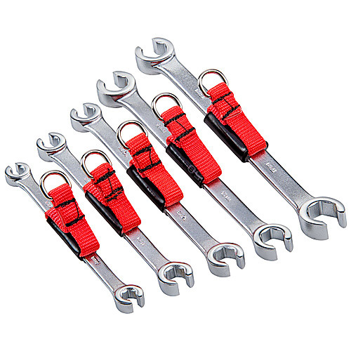 ‎Proto Tether-Ready 5 Piece Metric Double End Flare Nut Wrench Set - 6 Point