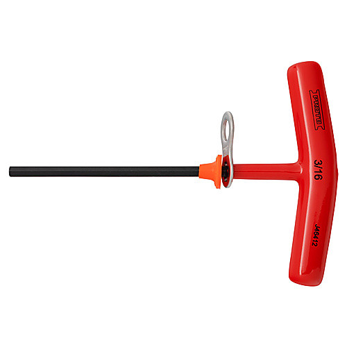 Proto Tether-Ready T-Handle Hex Key - 3/16″