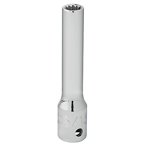 ‎Proto 1/4″ Drive Deep Spline Socket #6 - 3/16″