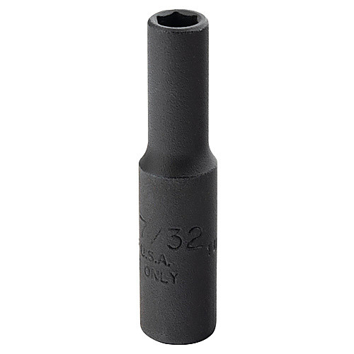 ‎Proto 1/4″ Drive Black Oxide Deep Socket 7/32″ - 6 Point