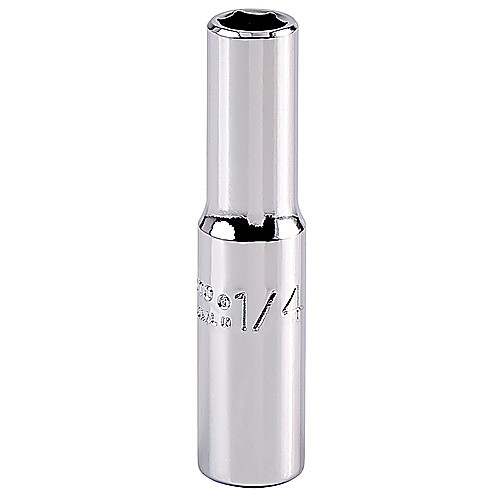 ‎Proto 1/4″ Drive Deep Socket 1/4″ - 6 Point