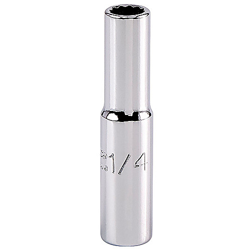 ‎Proto 1/4″ Drive Deep Socket 1/4″ - 12 Point