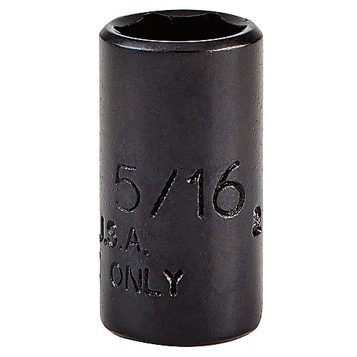 ‎Proto 1/4″ Drive Black Oxide Socket 5/16″ - 6 Point