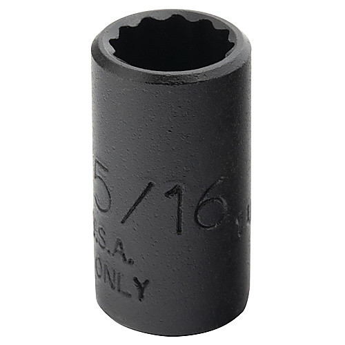 ‎Proto 1/4″ Drive Black Oxide Socket 5/16″ - 12 Point
