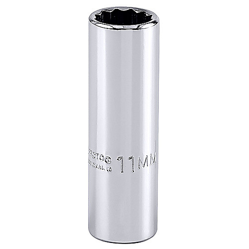 ‎Proto 1/4″ Drive Deep Socket 11 mm - 12 Point