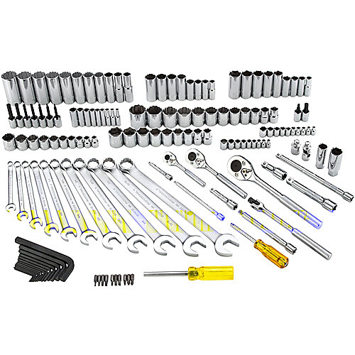 ‎Proto 1/4″, 3/8″, & 1/2″ Drive 148 Piece Socket Set- 6 and 12 Point