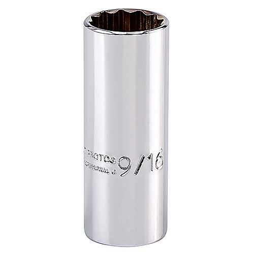 ‎Proto 1/4″ Drive Deep Socket 9/16″ - 12 Point