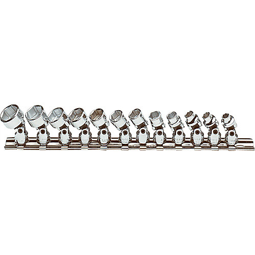 ‎Proto 1/4″ Drive 12 Piece Metric Universal Socket Set - 6 Point