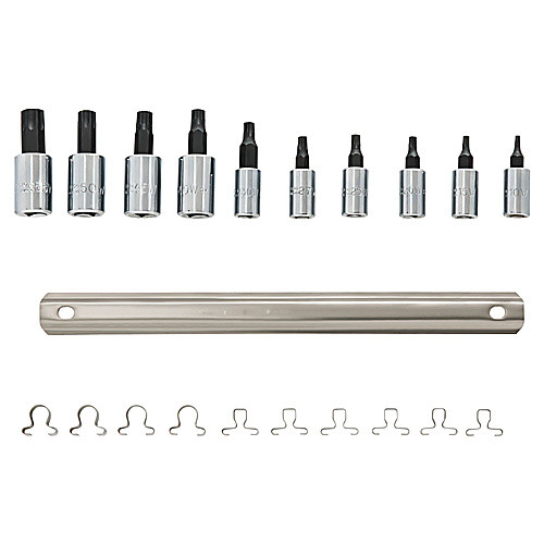 10PC HEX BIT SET J4740C