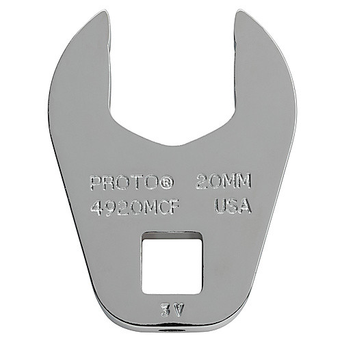 Proto 3/8″ Drive Crowfoot Wrench 20 mm Open End