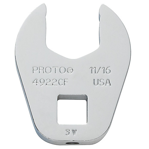 Proto 3/8″ Drive Crowfoot Wrench 11/16″ Open End