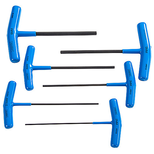 Proto 6 Piece Metric T-Handle Hex Key Set