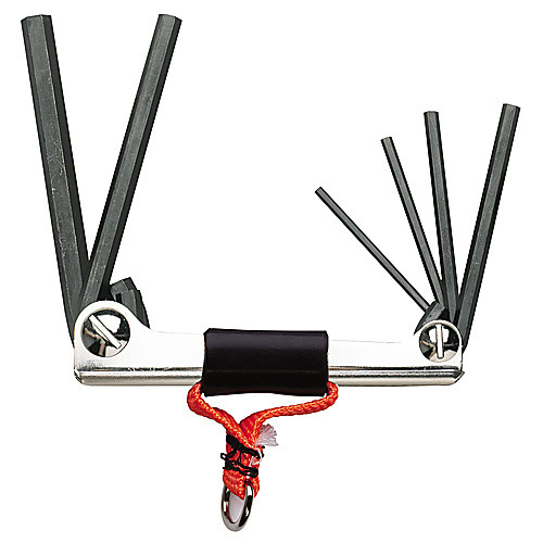 Proto Tether-Ready 6 Piece Metric Long Folding Hex Key Set