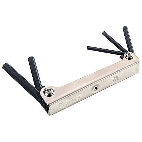‎Proto 5 Piece Long Folding Hex Key Set: 3/16-3/8″