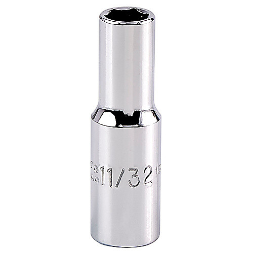 ‎Proto 3/8″ Drive Deep Socket 11/32″ - 6 Point