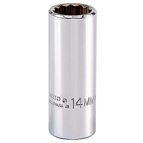 ‎Proto 3/8″ Drive Deep Socket 14 mm - 12 Point