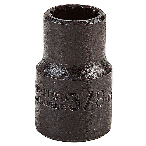 ‎Proto 3/8″ Drive Black Oxide Socket 3/8″ - 12 Point