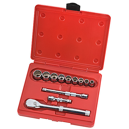 ‎Proto 3/8″ Drive 12 Piece Socket Set - 12 Point