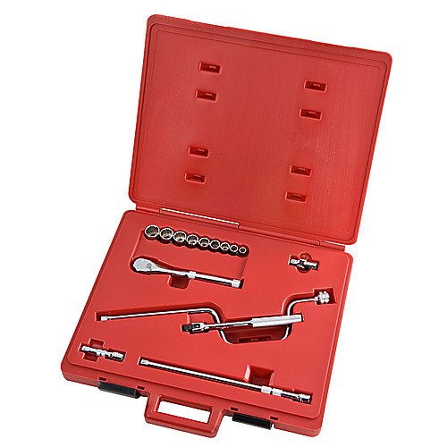 ‎Proto 3/8″ Drive 15 Piece Socket Set - 12 Point